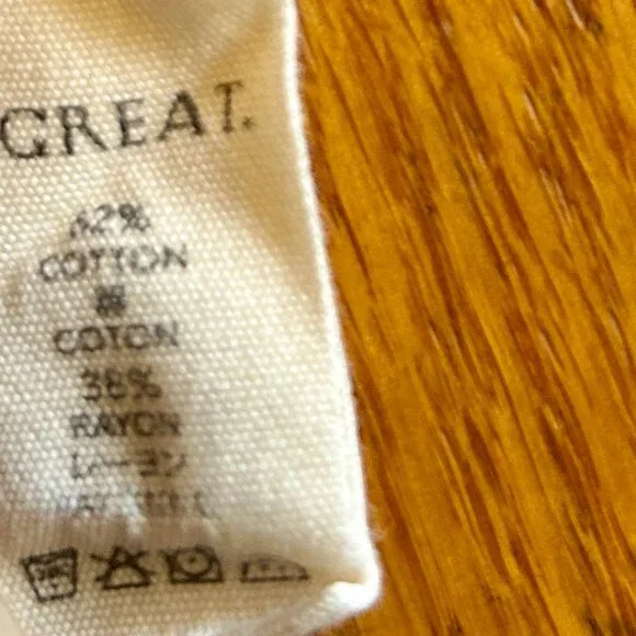 THE GREAT. College Sweatshirt With Rodeo Graphic Medium - Picture 10 of 10